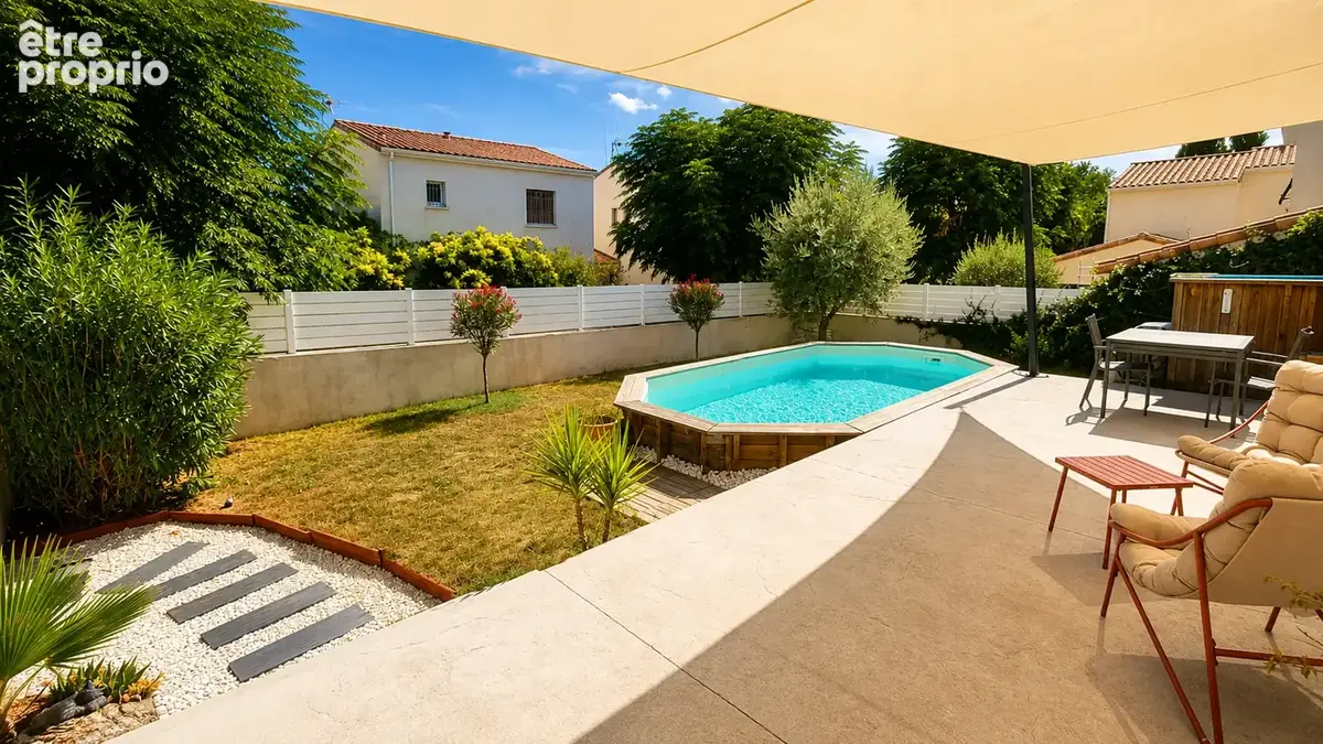 Excusivite teyran   villa 4 pièces avec piscine, jardin, véranda et garage - photo 7
