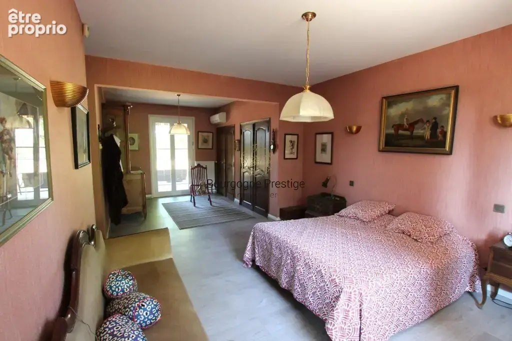 Bourgogne du sud- belle maison familiale 204 m²  -terrain de 8257 m² -sous-sol - acces privatif a la loire - photo 11
