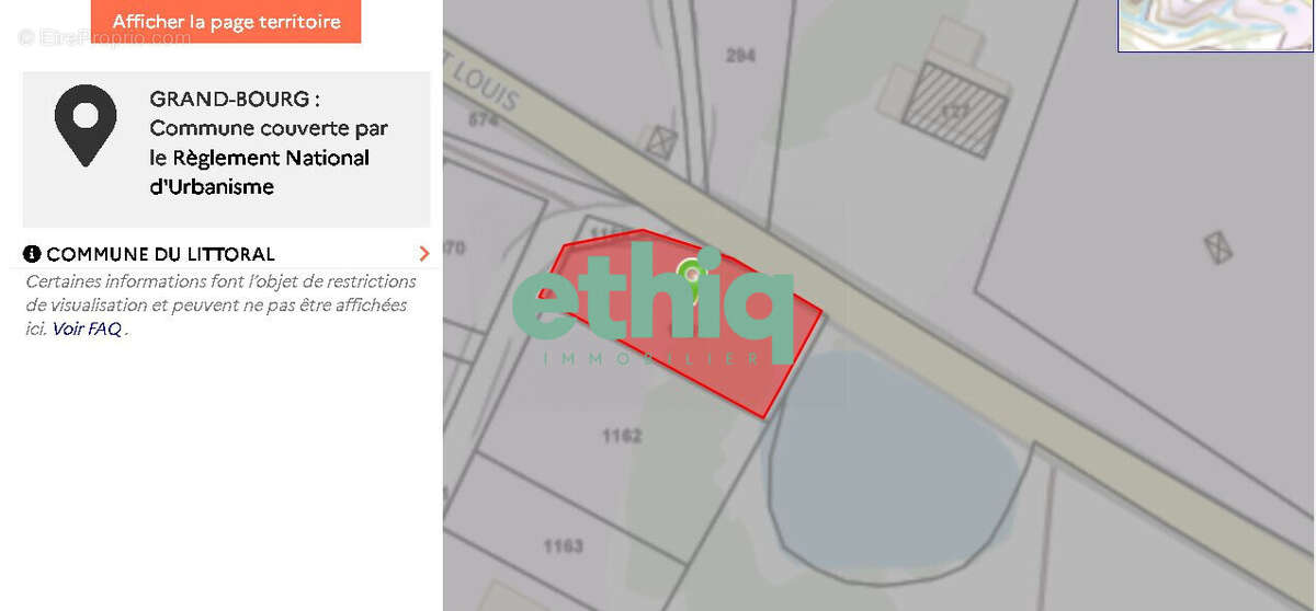 Terrain à GRAND-BOURG