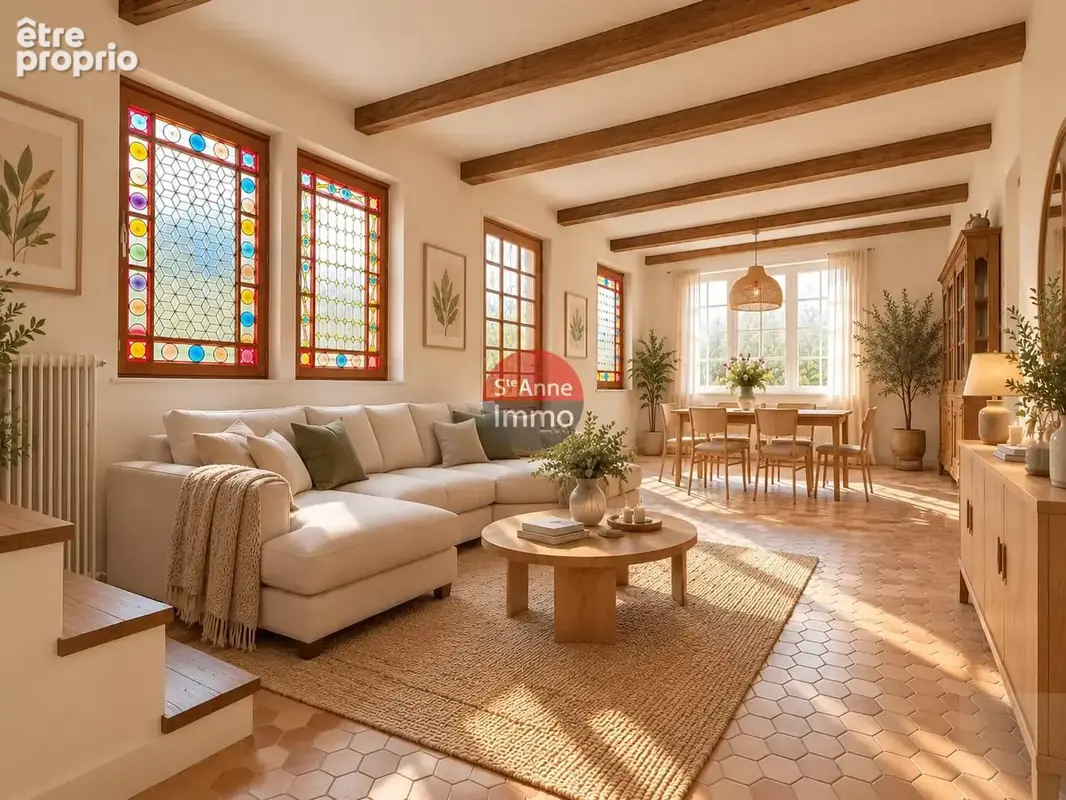 Esquennoy - maison individuelle - 136m2 - 3 chambres - garage - jardin - combles - photo 5