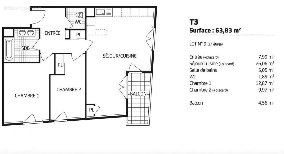 Appartement à VILLERS-COTTERETS