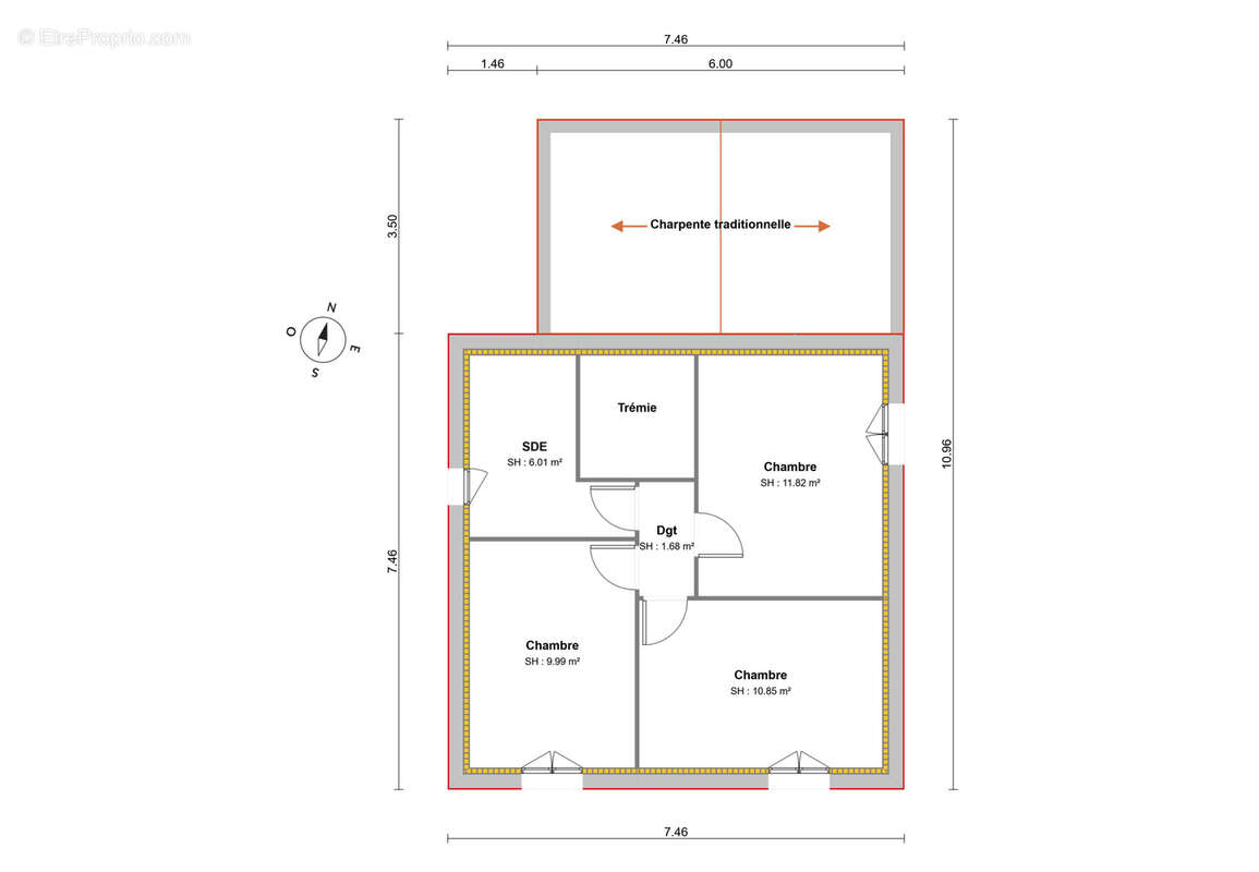 À vendre   Terrains à bâtir avec projet de construction personnalisable à Gap - photo 10