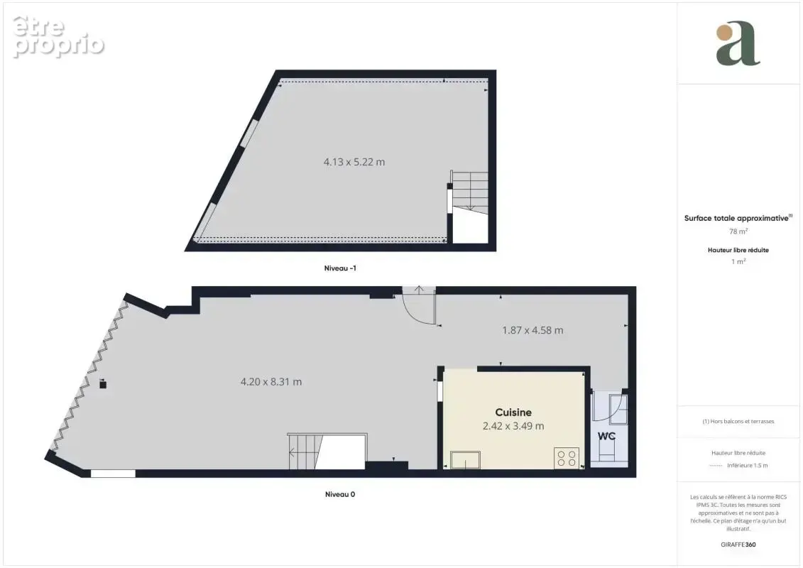 Paris 12 - bastille / rue de charenton : murs tous commerces 76m² - emplacement prime avec terrasse - photo 13