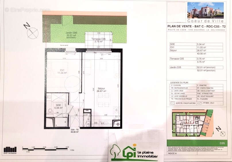 Appartement à DOUVRES-LA-DELIVRANDE