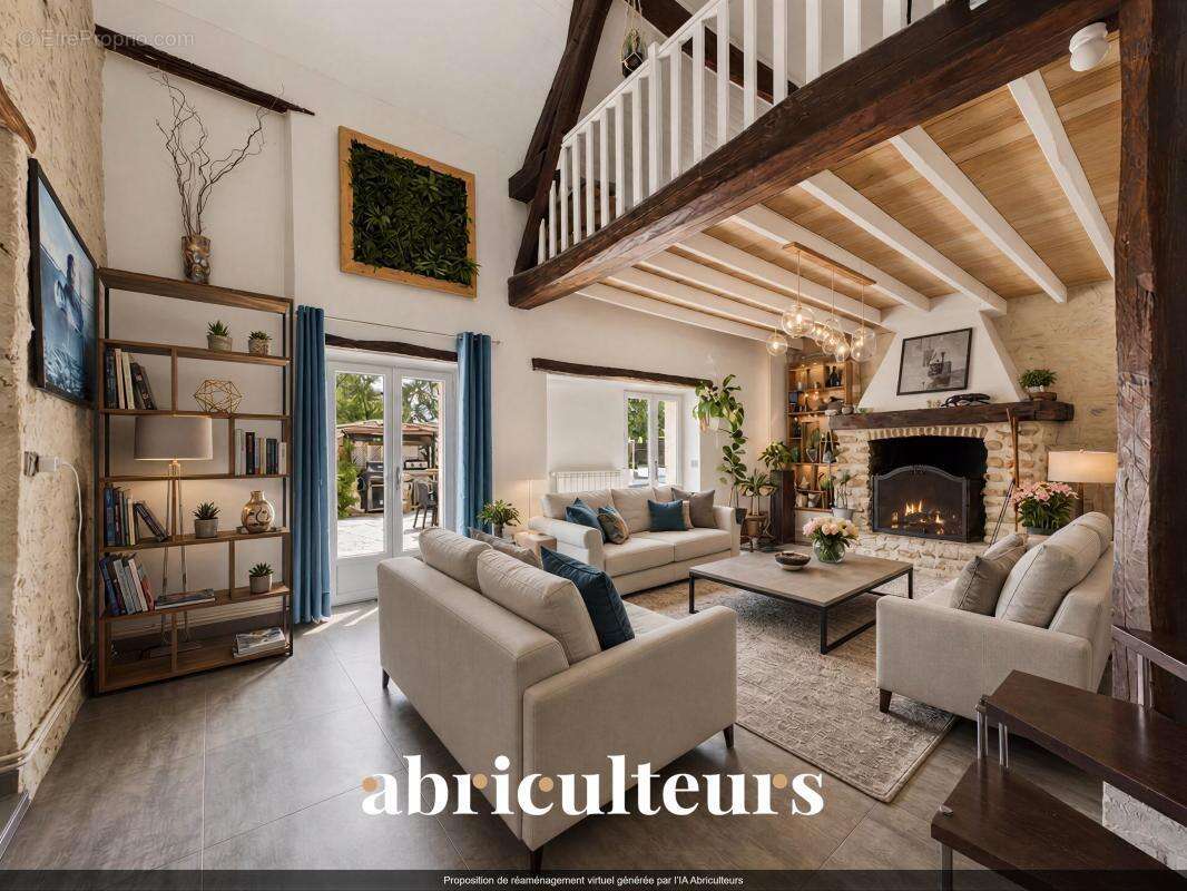 Maison de charme bucolique rénovée de 250m² à Vert le Grand (91810) - photo 5