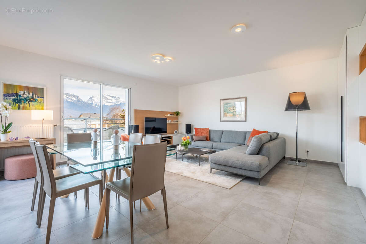 SEVRIER - 85m2 - terrasse avec vue panoramique montagnes - photo 3