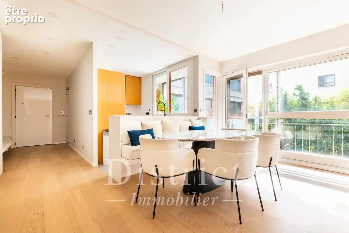 Rue Edouard Nortier. Grand 3 pièces rénové de 69m² avec loggia - photo 3