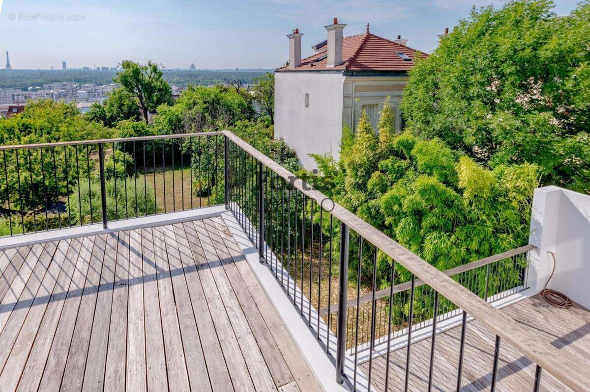 Suresnes - propriete contemporaine d'exception vue sur paris - photo 30
