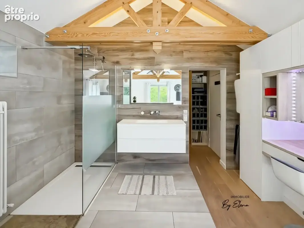 Villa d’architecte rénovée – Golf de Bussy – Plain-pied – 5 chambres – RER A à pied - Bussy-Saint-Georges - à vendre - photo 14
