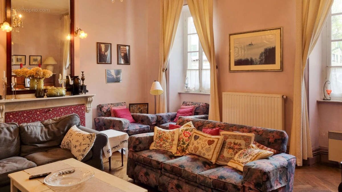 salon - Maison à LERAN