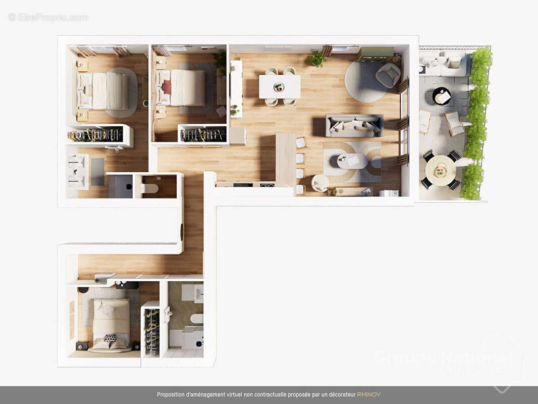 Appartement à BIELLE