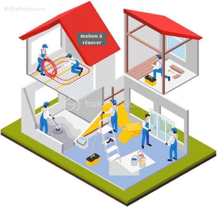 MAISON À RÉNOVER : 5 pièces - 3 chambres -127 m² - photo 15
