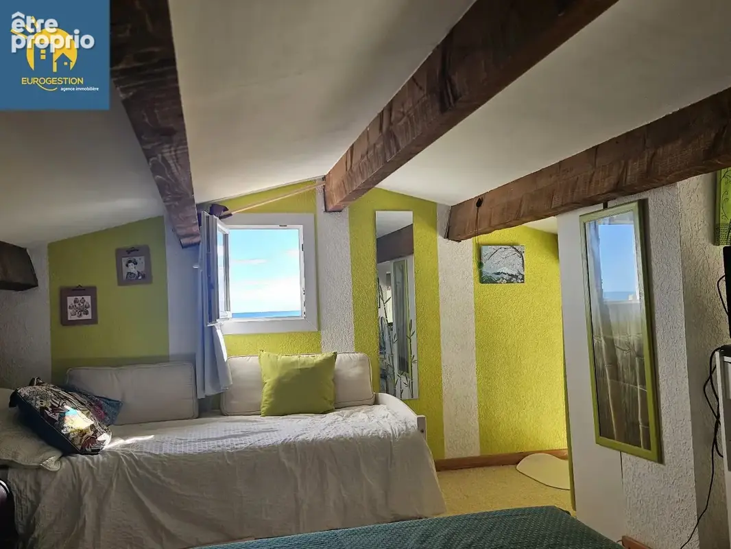 Vue mer et pyrénées : 3 pieces en duplex - photo 8