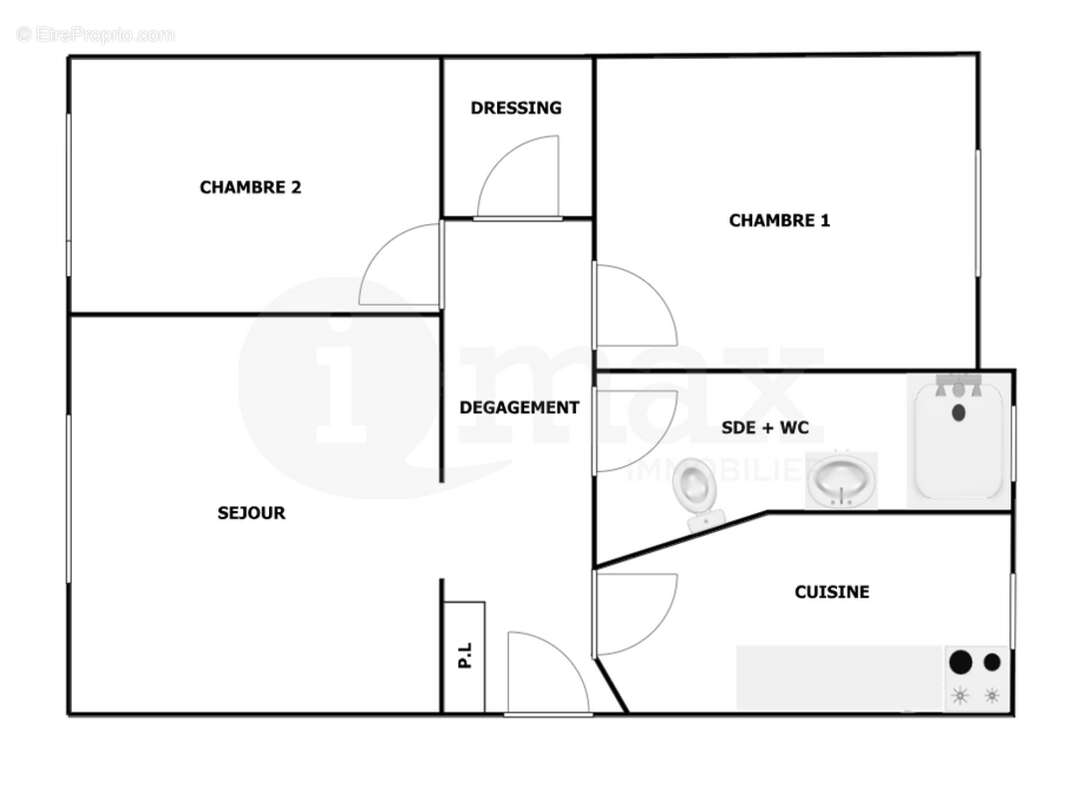 Appartement à CLICHY