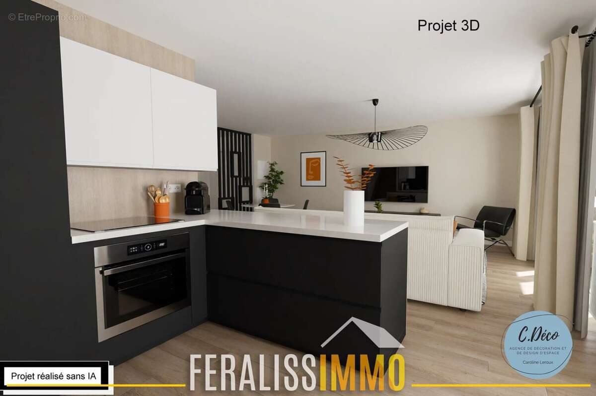 F4 en duplex tout neuf ! - photo 9