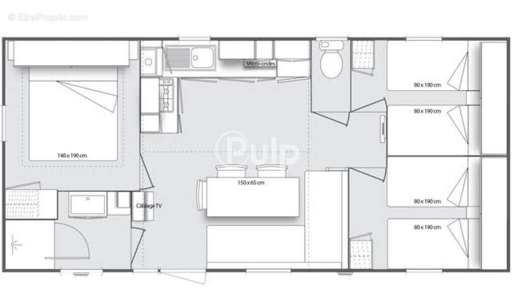 Mobilhome - grimaud - photo 2