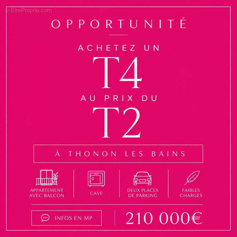 Appartement à THONON-LES-BAINS