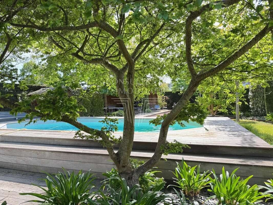 Tourgeville plage-maison 6 chambres- piscine - photo 33