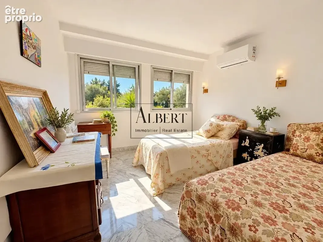 Cannes montfleury – exclu / élégant 3 pièces traversant avec terrasse plein sud, vue sur parc et garage - photo 8