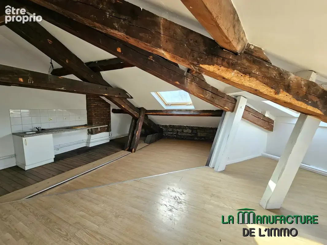 Appartement de caractère de type T3 de 53 m2 Carrez et 84 m2 au sol - Prox. Châteaucreux - photo 3