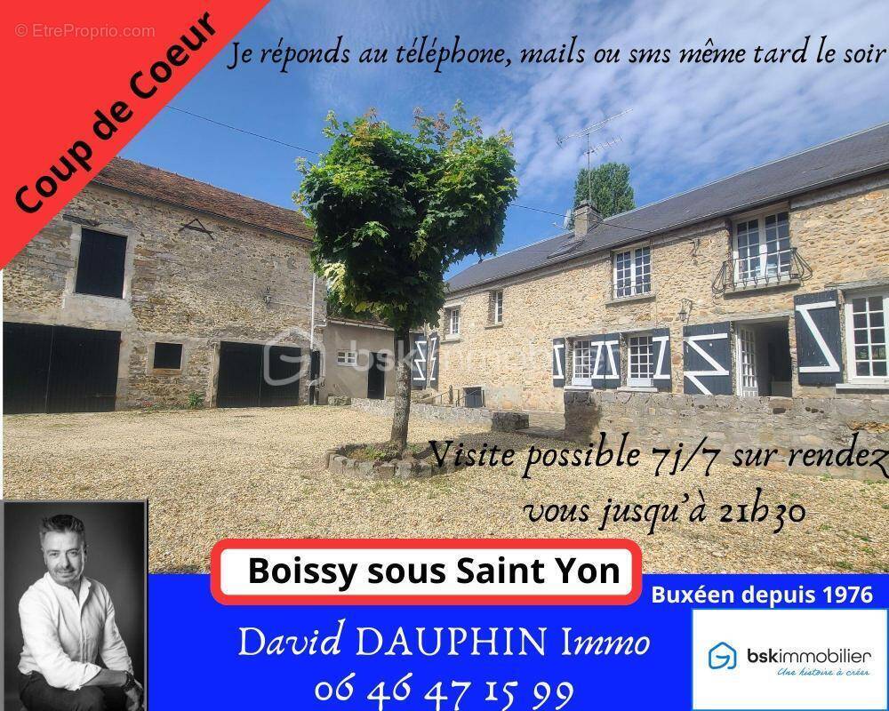 Maison à BOISSY-SOUS-SAINT-YON