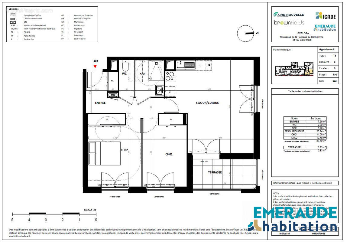 Appartement à SAINT-MALO