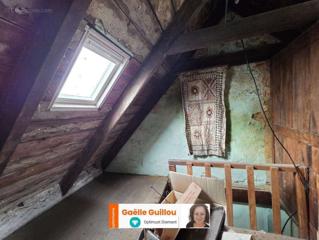 Cléder : Maison à rénover 4 pièces + combles aménageables - photo 13