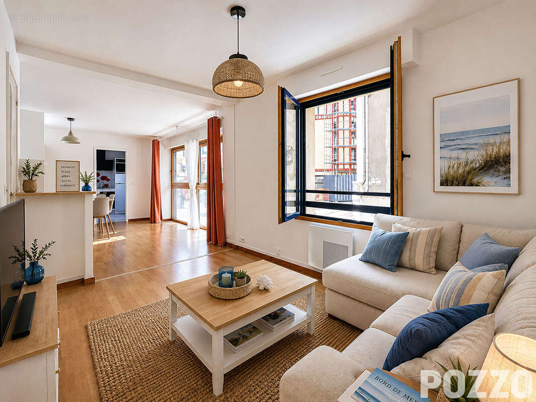 Appartement Granville centre 55m²  - Vue mer face au Plat Gousset - photo 3