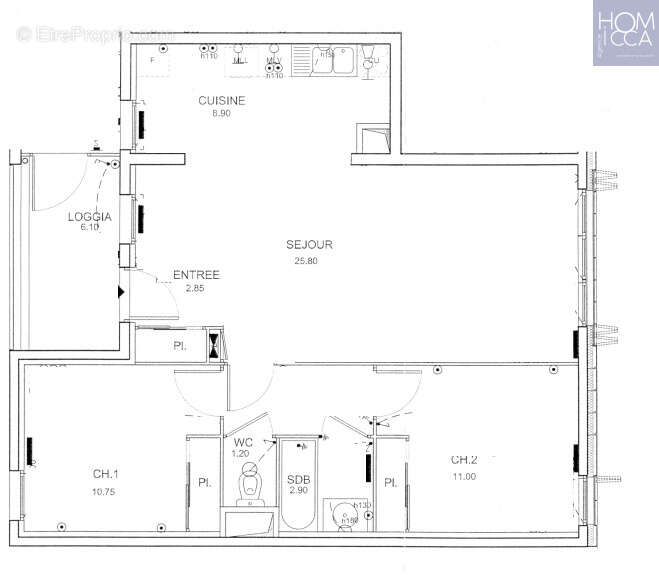 Appartement à LYON-9E