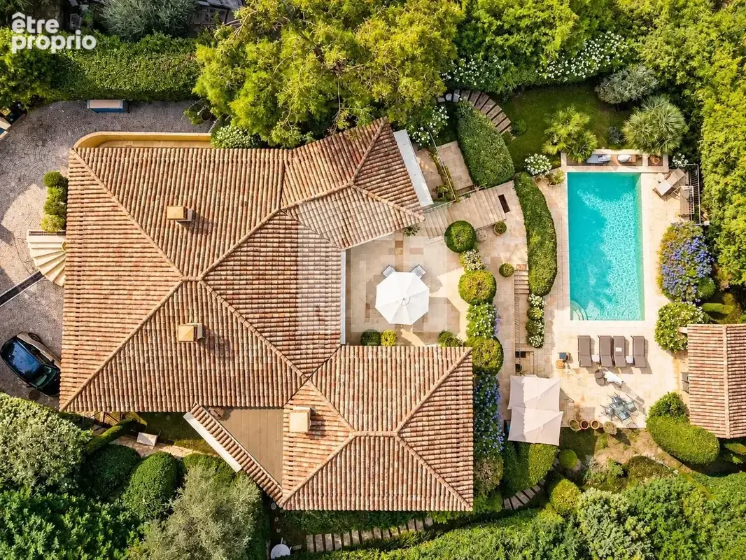 Mougins : village a pied - au calme - magnifique villa provençale 5 ch - photo 22
