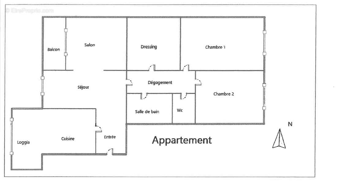 Appartement à MARSEILLE-14E