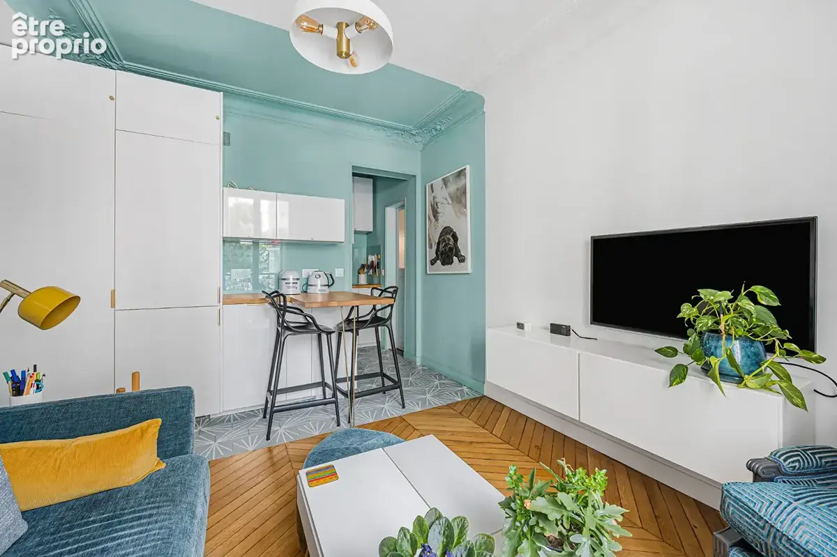 Paris 14e, Alésia , 64 m² Carrez climatisé ,  3 pièces évolutif - photo 8