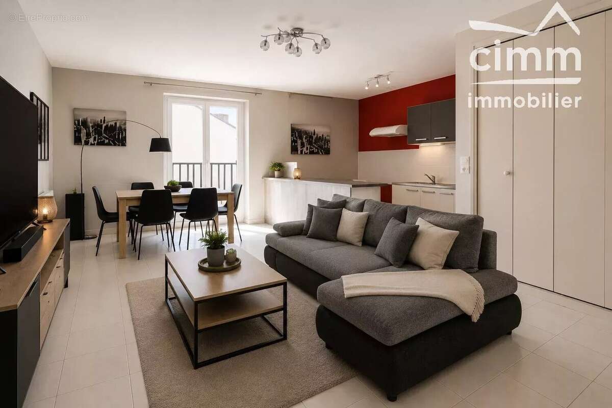 Duplex 54 m² – Faibles charges – Centre-ville - photo 3
