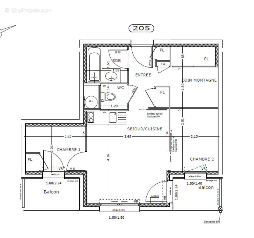 Appartement à SAINT-JEAN-D&#039;ARVES