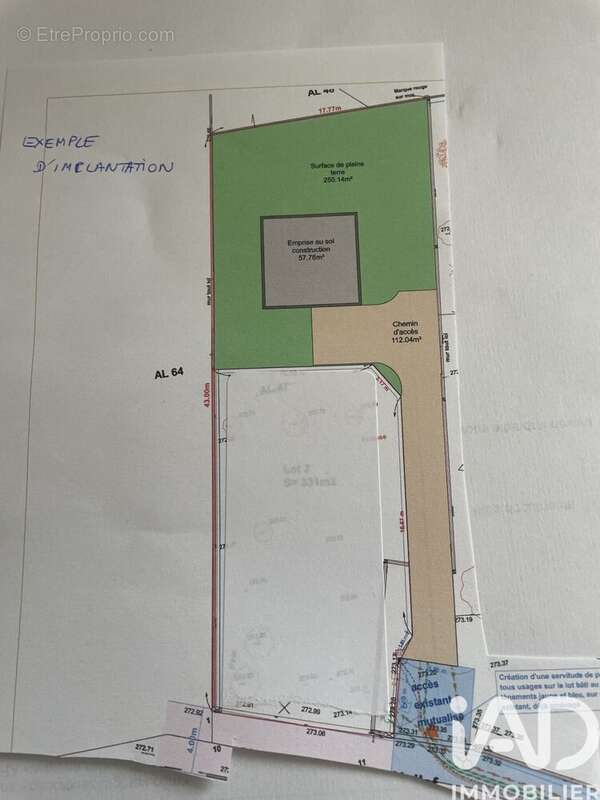 Photo 4 - Terrain à CHAMP-SUR-DRAC