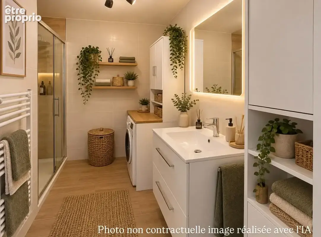 Appartement t3 + annexes -  la chambre - photo 11
