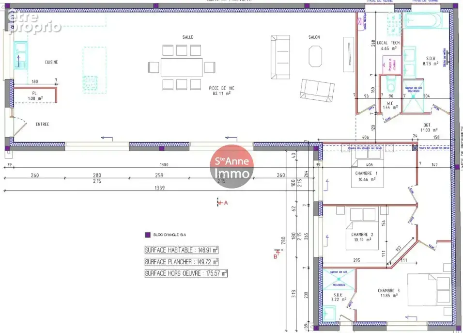 Pavillon individuel de plain pied en construction - 147m2 - photo 7