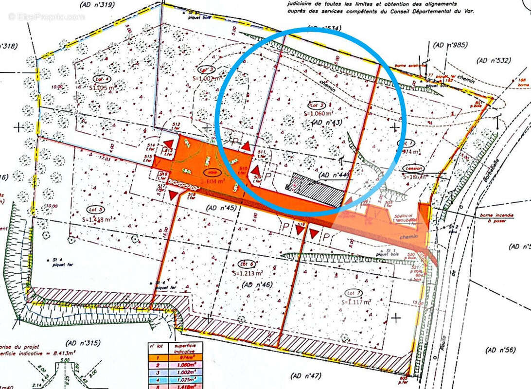 Terrain à VILLECROZE
