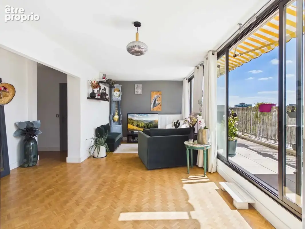 Chatenay malabry - allee de la chataigneraie - coup de coeur pour ce 3 pieces dernier etage avec terrasse - photo 10