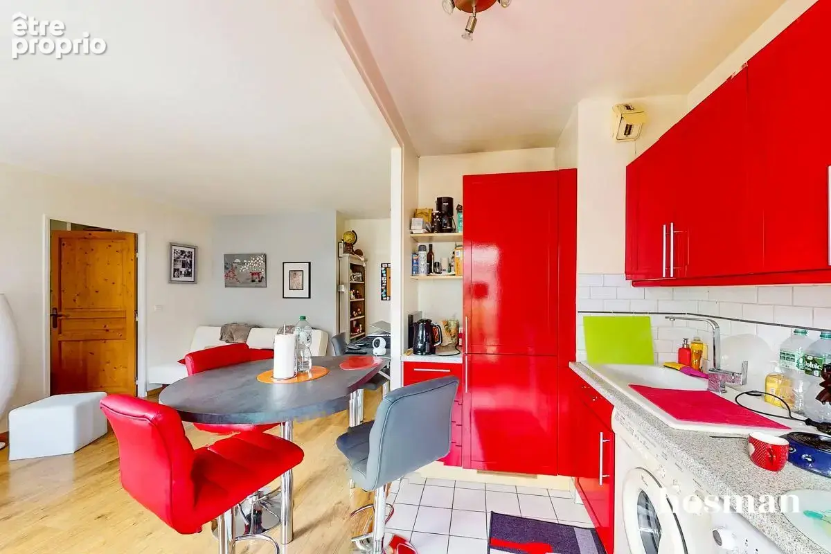 Calme absolu ! Appartement 2 pièces 44 m2 avec terrasses, parking, et cave - Villa des Nymphéas, Paris 20e - photo 5