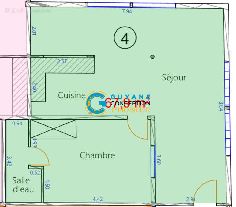 Appartement à MATOURY