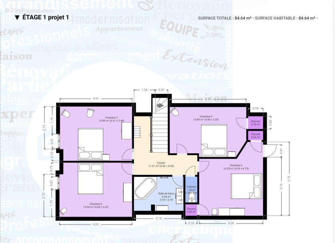 Thouaré-sur-loire – maison familiale 167 m² – 6 chambres – terrain 1 000 m² - photo 12