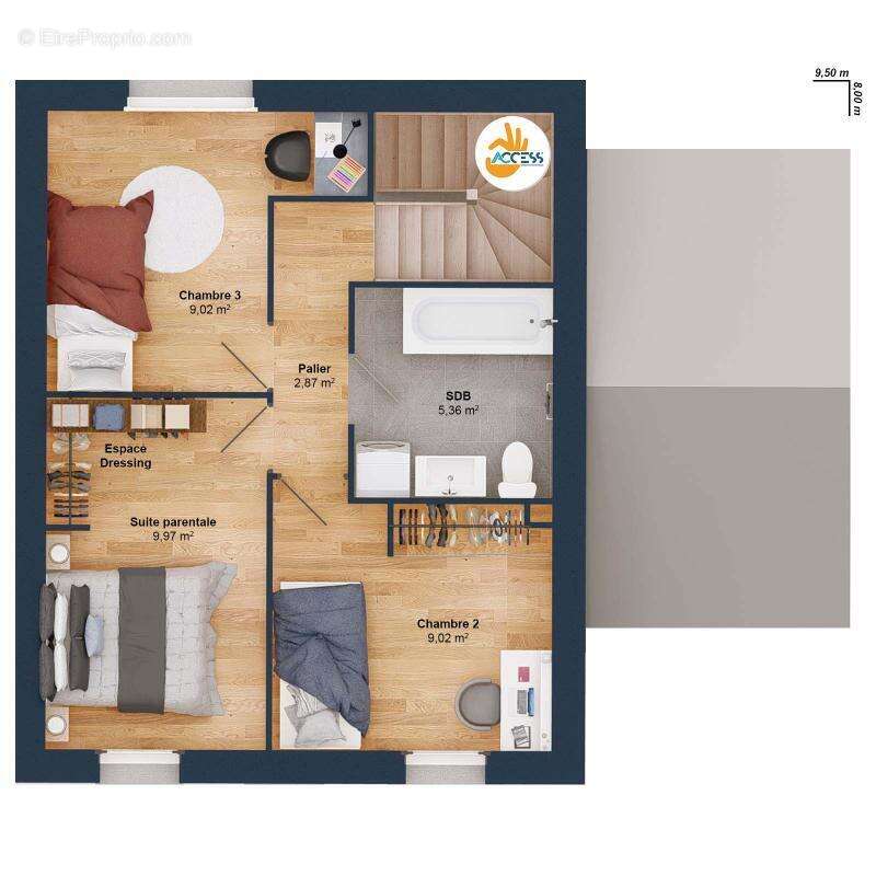 Maison à FRICHEMESNIL