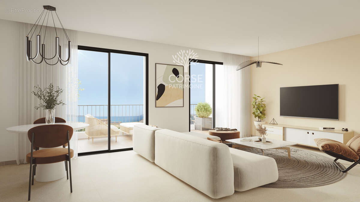 Appartement 2 pieces 45,80 m2 et loggia - propriano - photo 3