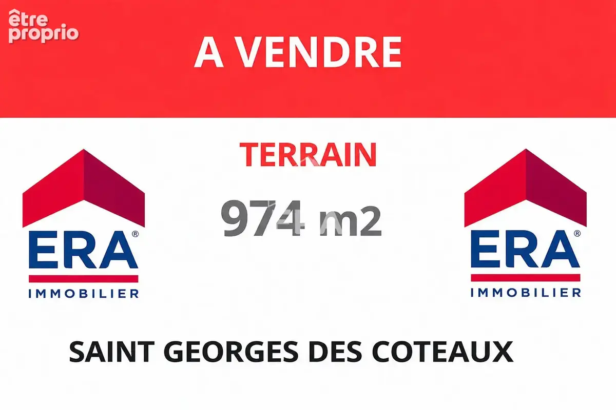Terrain à SAINT-GEORGES-DES-COTEAUX