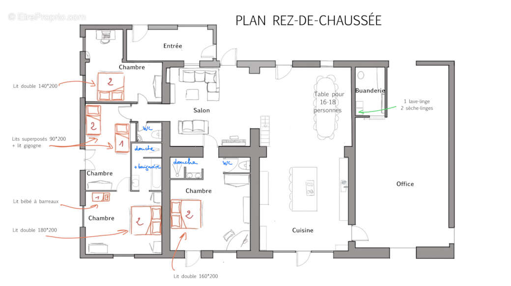 Maison à GAILLAN-EN-MEDOC