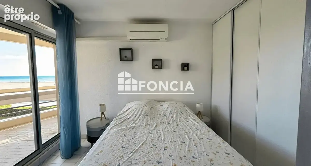 Canet sud – t2 cabine 39,07 m² – terrasse 13 m² – parking – accès direct plage - photo 10