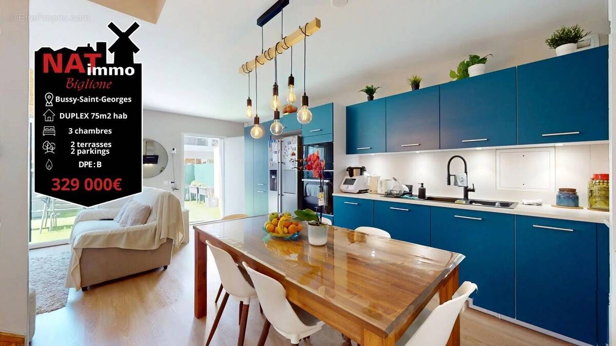 Appartement à BUSSY-SAINT-GEORGES