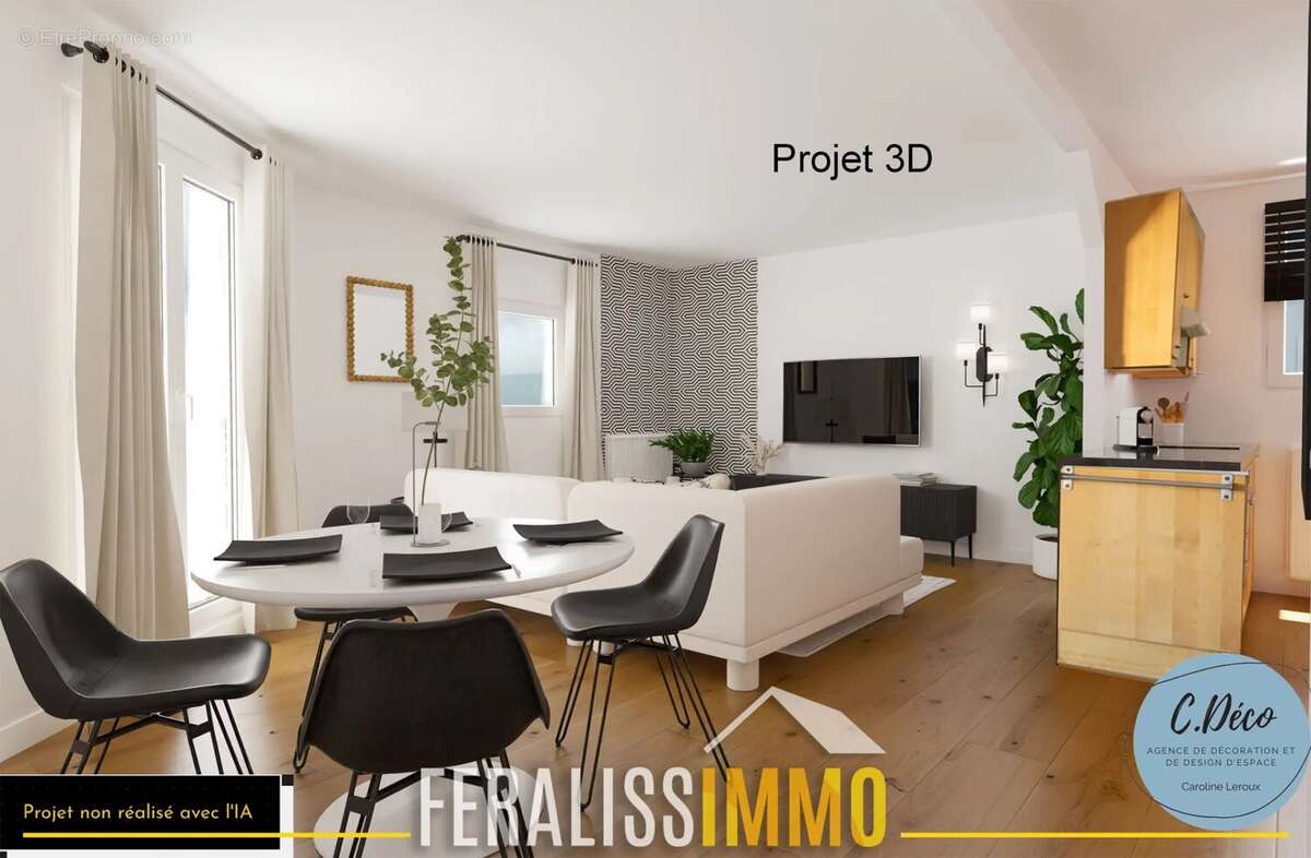 Appartement à JOUY-LE-MOUTIER