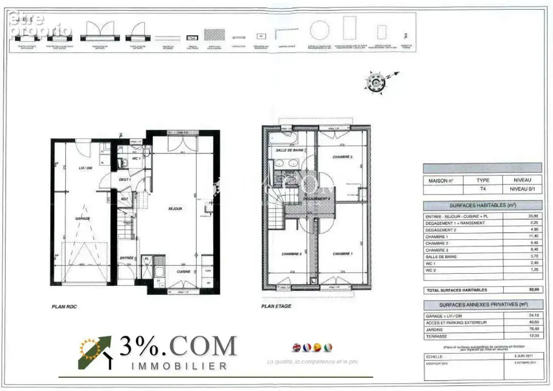 Maison BBC 4 pièces 110 m2 avec Garage + Jardin 212 m2 - photo 5